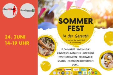Veranstaltungshinweis: Großes Sommerfest in der Gereuth
