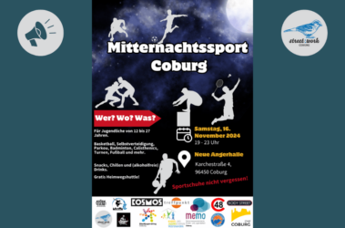 Veranstaltungshinweis: Mitternachtssport in Coburg